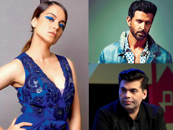 kangana ranaut hrithik roshan karan johar