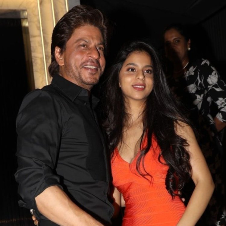 shah rukh khan with daughter suhana Khan