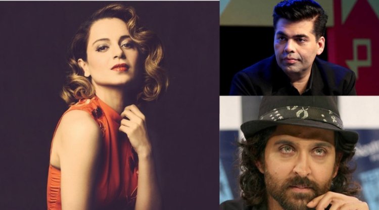 kangana ranaut hrithik roshan karan johar