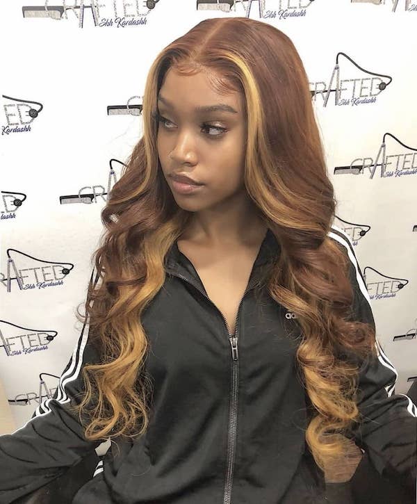 Champagne Blonde Highlights