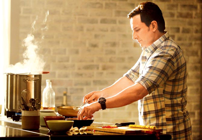 Saif Ali Khan Cooking