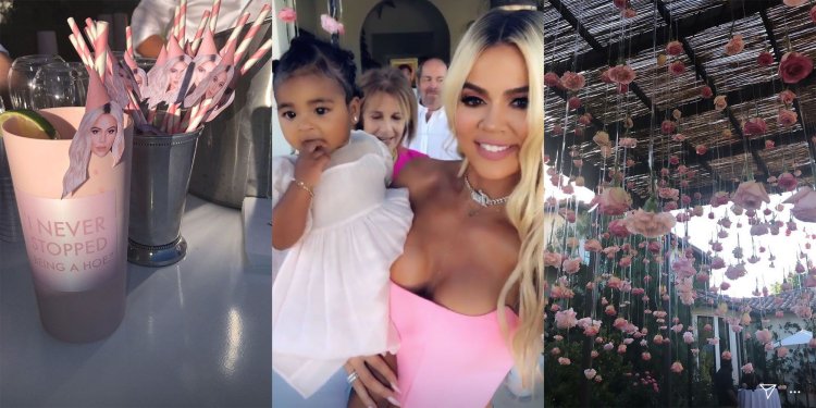 khloe kardashian birthday party
