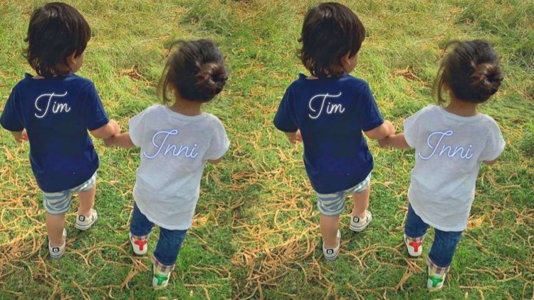 850072 Taimur Inaaya Hug Photos 1