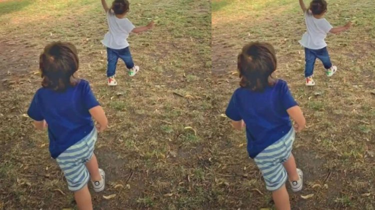 850073 Taimur Inaaya Hug Photos 2