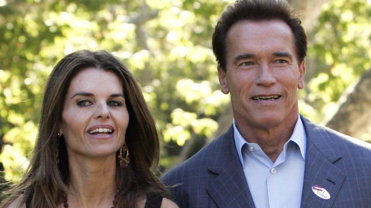 Maria Shriver and Arnold Schwarzenegger