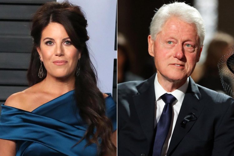 Monica Lewinsky and Bill Clinton