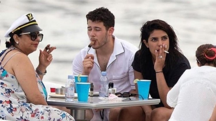 Priyanka Chopra Smoking