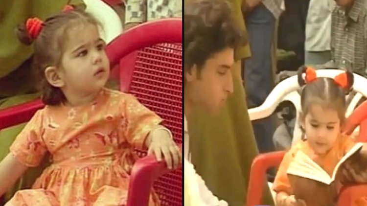 sara ali khan childhood pics