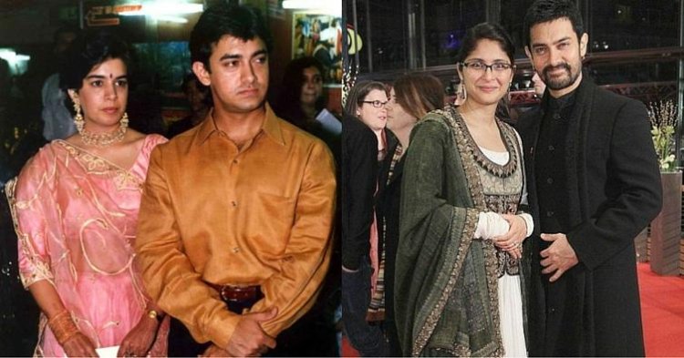 Aamir Khan and Reena Dutta