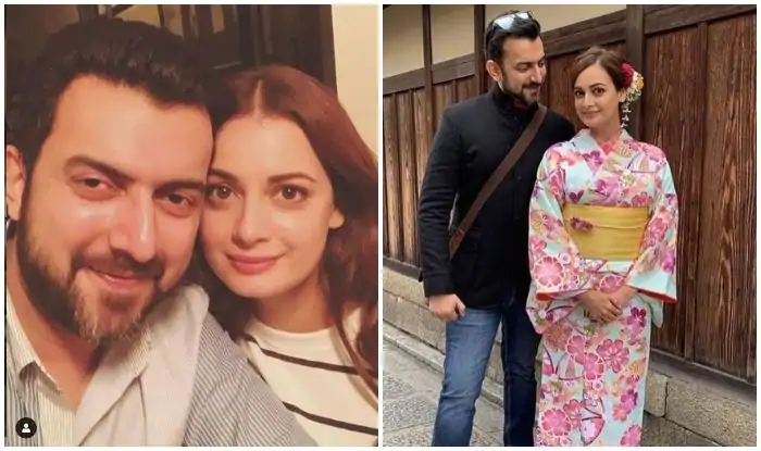 Dia Mirza and Sahil Sangha