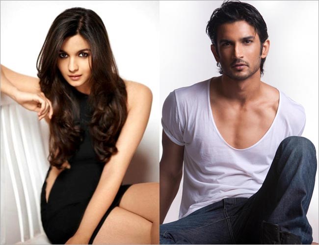 Alia Bhatt And Sushant Singh Rajput