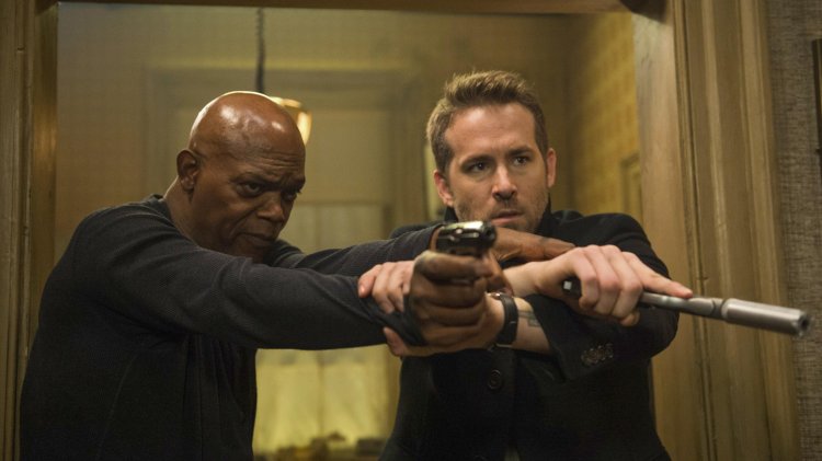 ryan reynolds and samuel l. jackson in hitman's bodyguard
