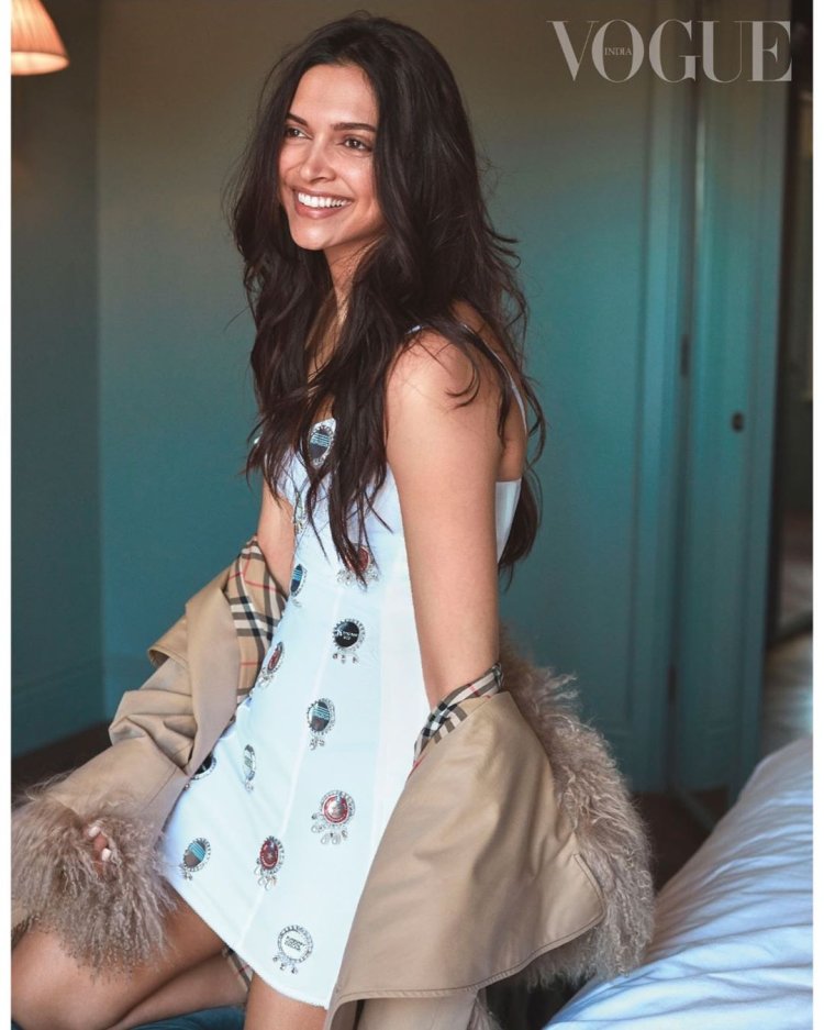 Deepika Padukone Makes Our Hearts Flutter With Her Semi-Nude Photo