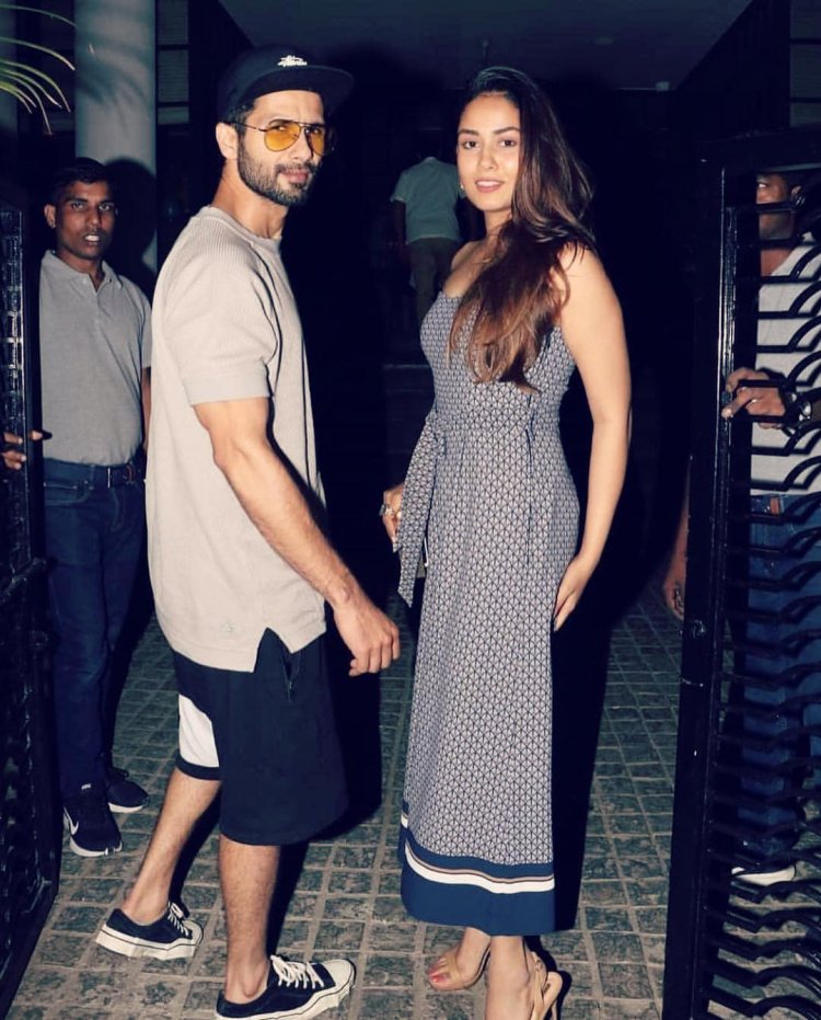 Shahid Kapoor and Mira Rajput