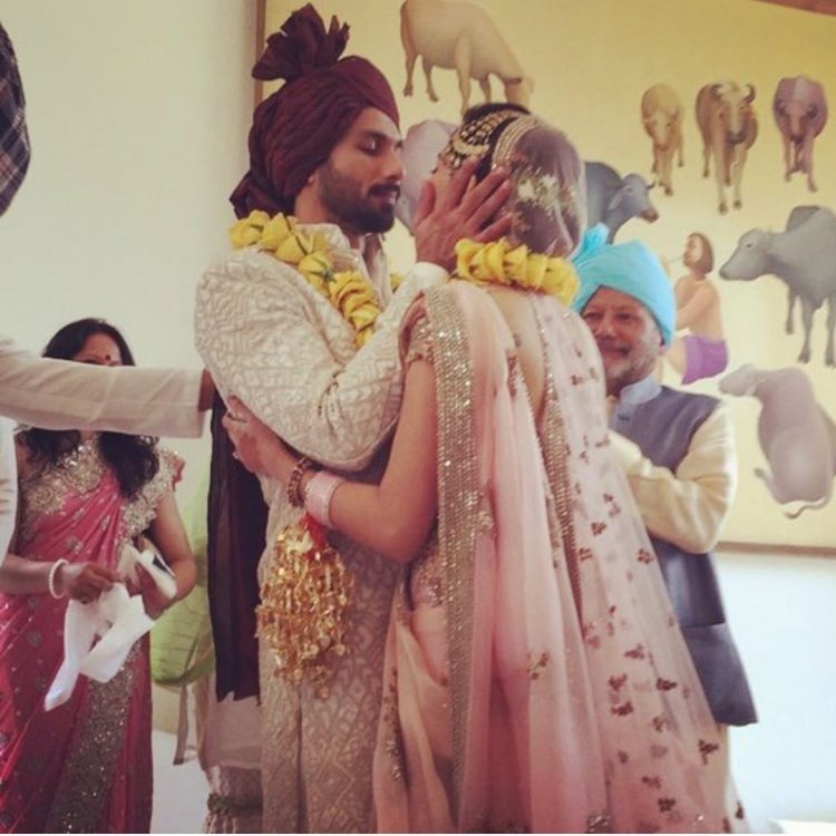 Shahid Kapoor and Mira Rajput