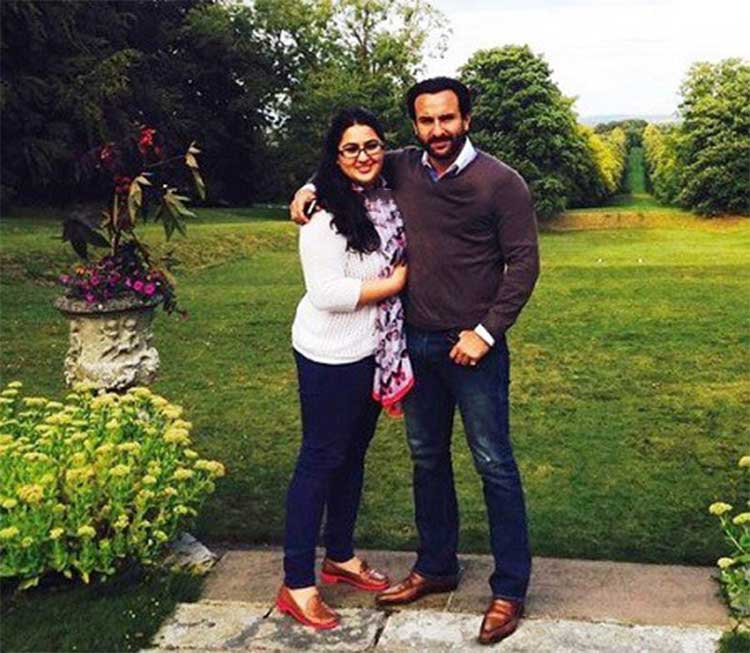 5sara Ali Khan With Saif Ali Khan
