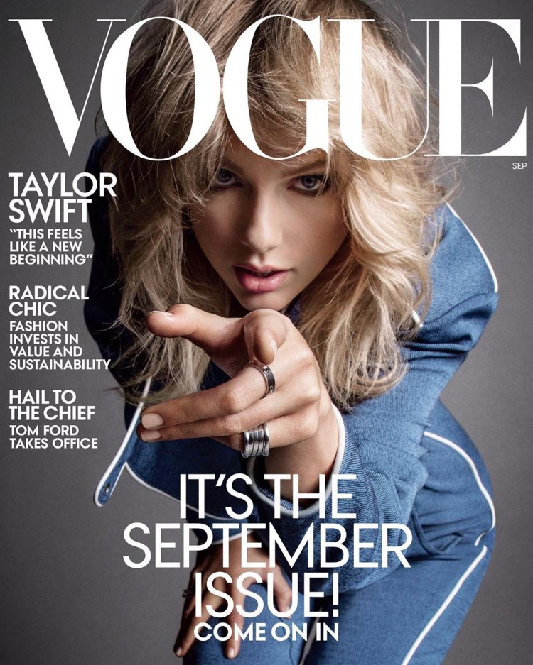 Taylor Swift on Vogue's September 2019