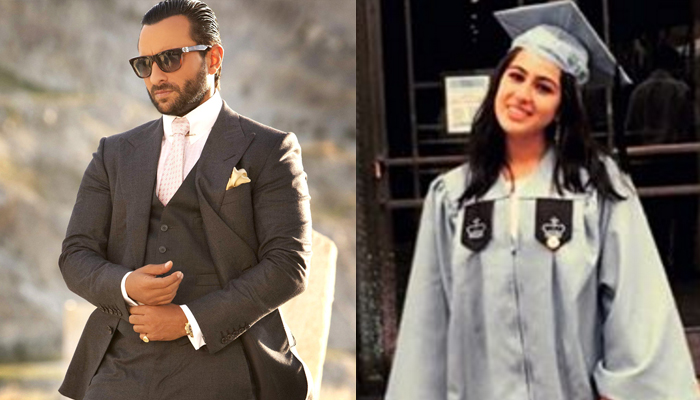 Saif Ali Khan And Sara Ali Khan