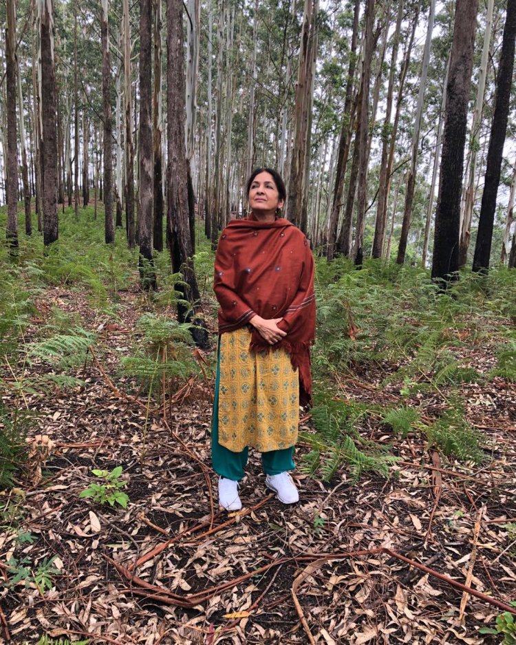 Neena Gupta Stunning Photos From In Mukteshwar