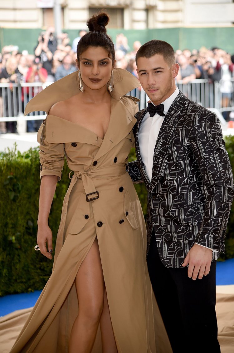 Priyanka Chopra and Nick Jonas at Met Gala 2017
