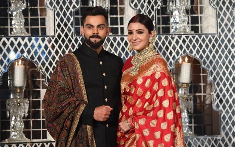 Virat Kohli Anushka Sharma Delhi Reception