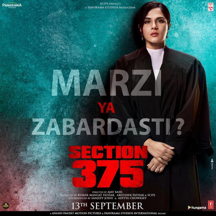 must-watch Bollywood movies in September Section 375 poster