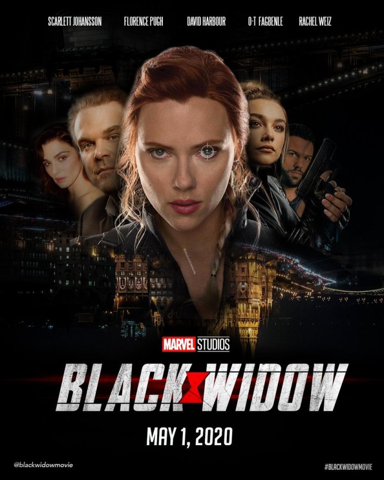 Scarlett Johansson in black widow 2020
