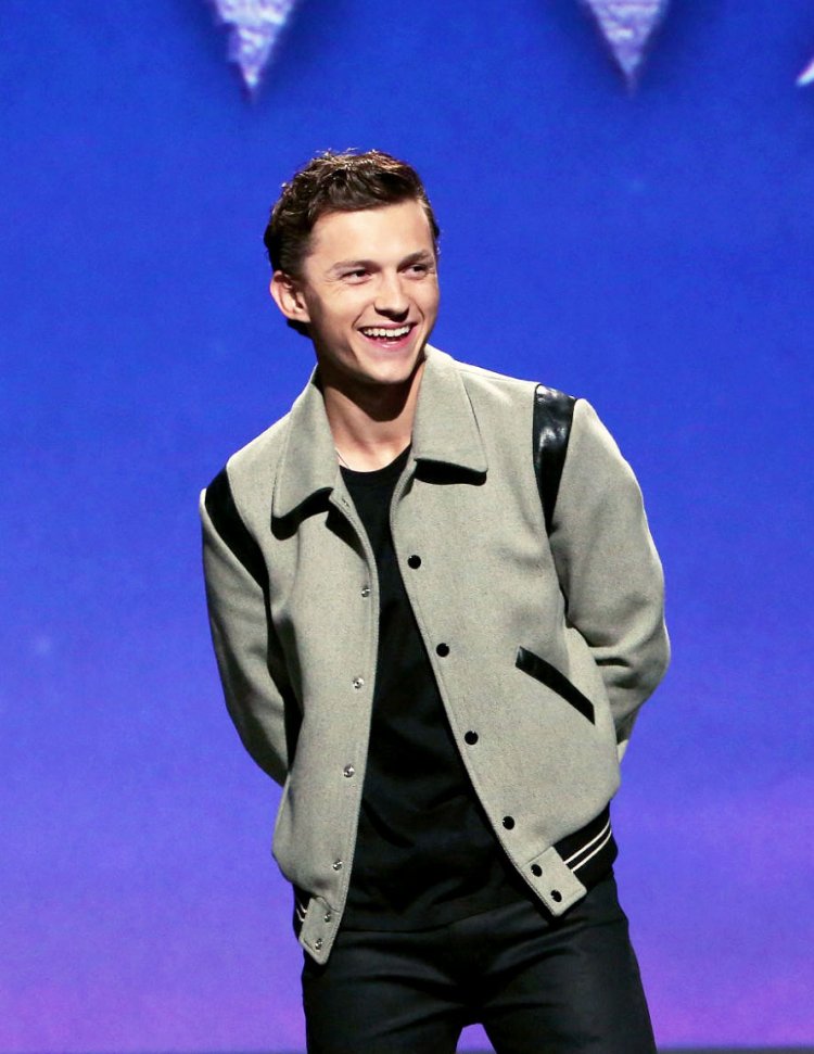 tom holland in D23 Expo