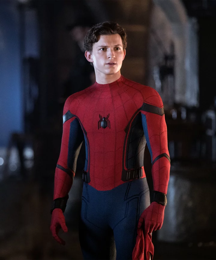 tom holland in Spider-Man