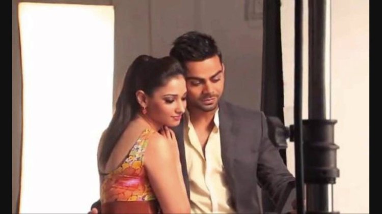 Virat Kohli and Tamannaah Bhatia