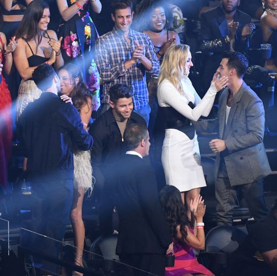 Kevin Jonas Danielle Jonas Nick Jonas Sophie Turne