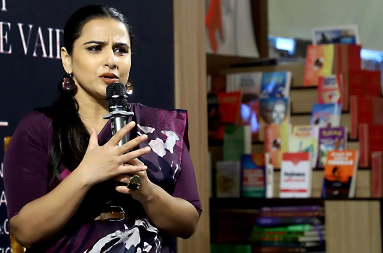 Vidya Balan at the launch of Minnie Vaidâ's book 