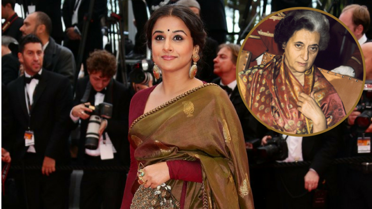 vidya balan as Indira Gandhi