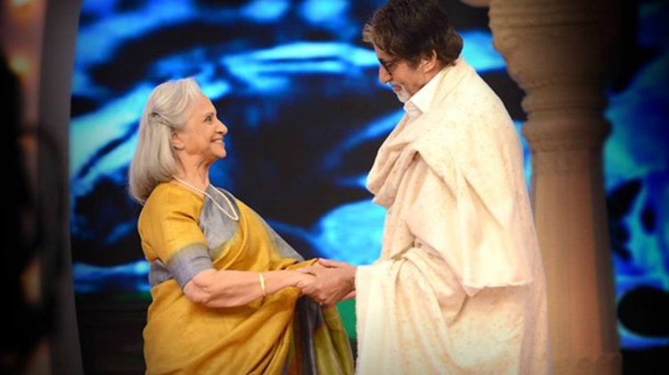 waheeda rehman play as mother of amitabh bachchan
