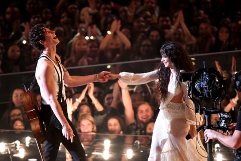 Shawn Mendes And Camila Cabello Perform Onstage Du