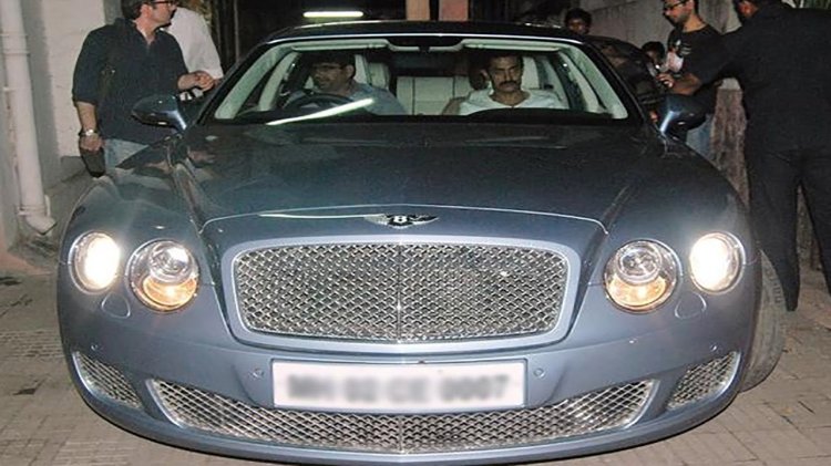 Aamir Khan's Bentley Continental Flying Spur