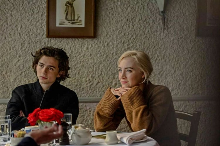 Timothee Chalamet Lady Bird 1