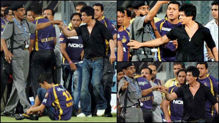 This 'getting banned thing' must be on the list of Shah Rukh Khan Controversies