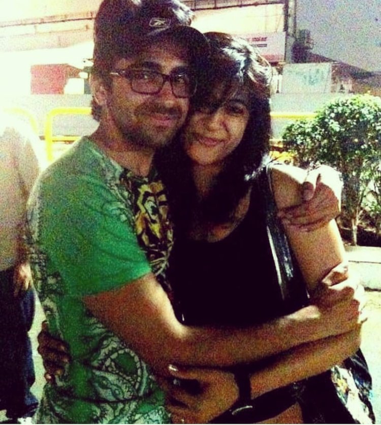 Ayushmann Khurrana with his wife