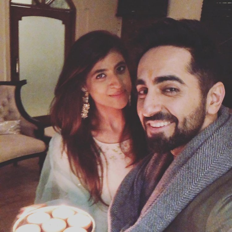 Ayushmann Khurrana with family