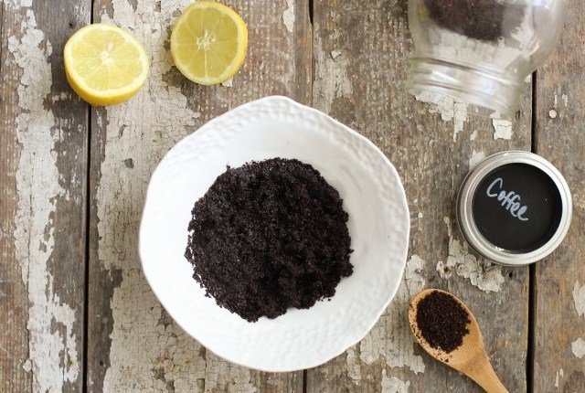 Coffee With Lemon Juice Face Scrub 0353
