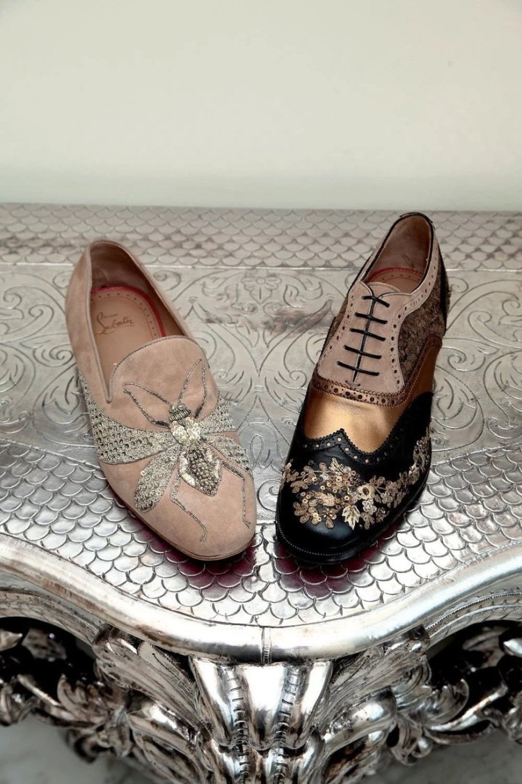 men's sherwani shoes