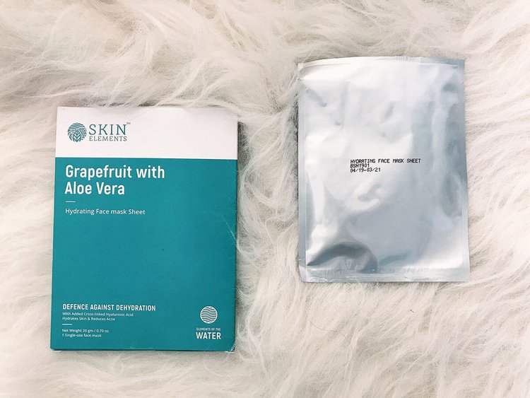 Skin Elements Face Mask Sheet Aloe Vera Review A6d