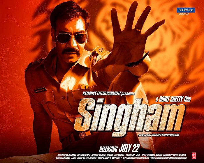 Ajay In Singham 75ac