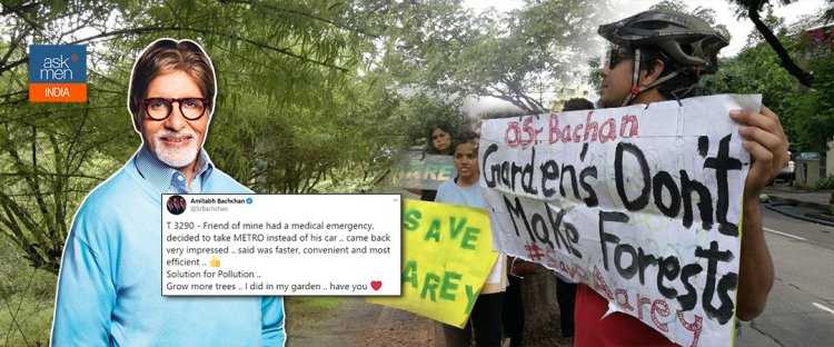 Amitabh Bachchan support metro