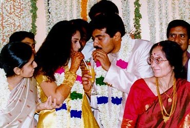 Ajith Shalini Marriage Photos 1 Aacf