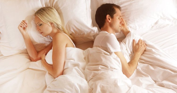 couple sleep positions