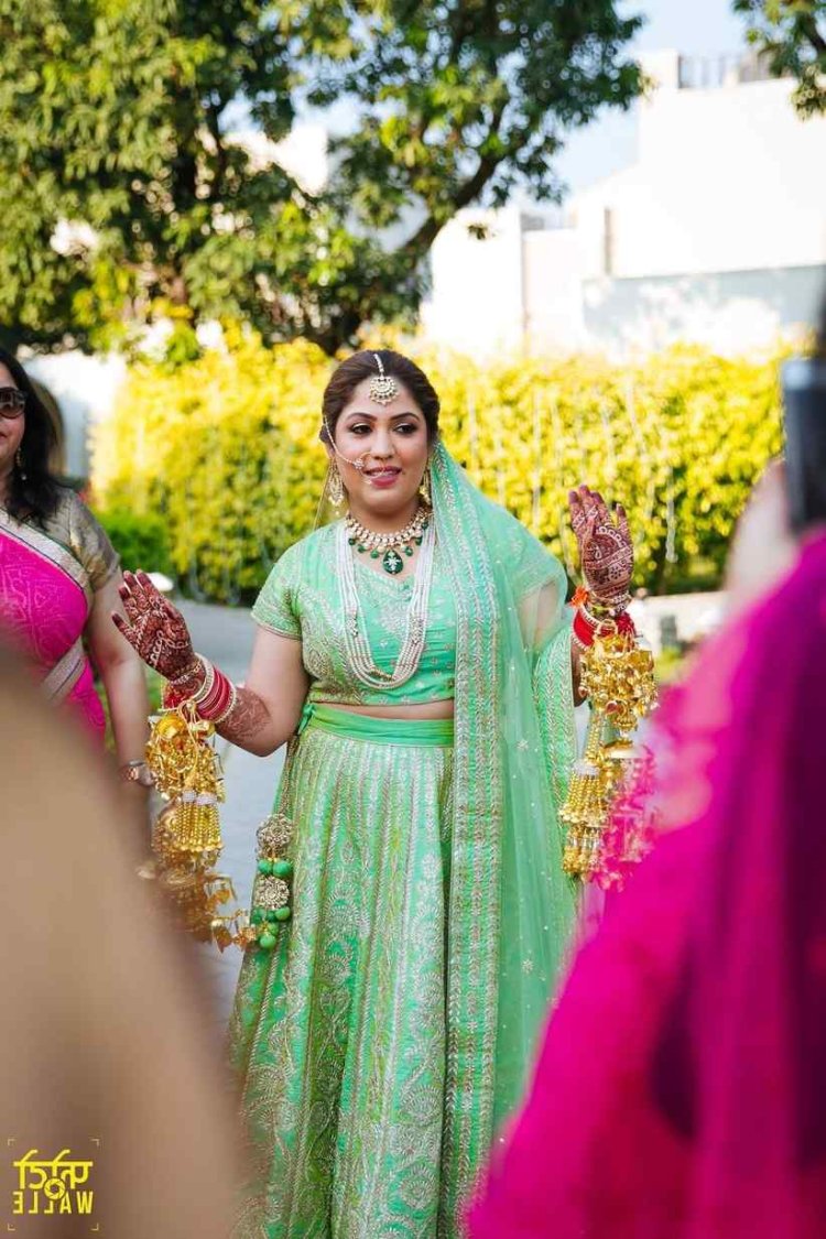 11 best green lehenga stylizations 