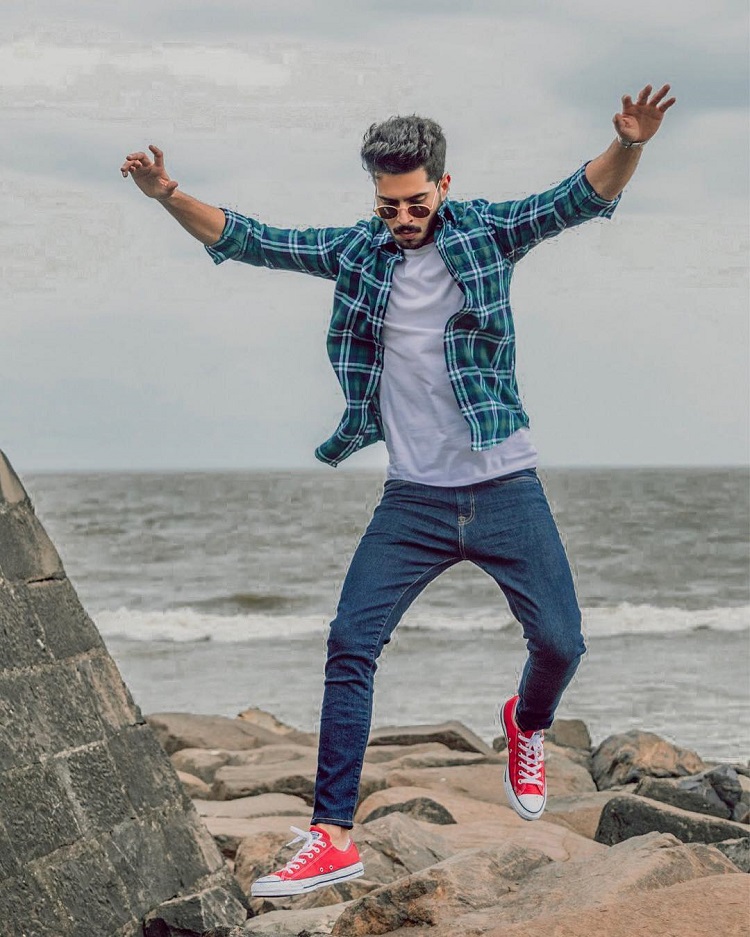 college outfits for Indian men
