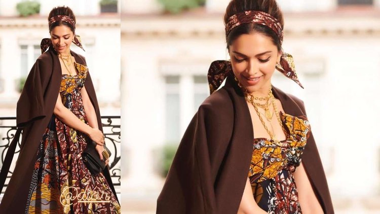 Deepika Padukone rocks the retro look at Paris Fashion Week - StarBiz.com